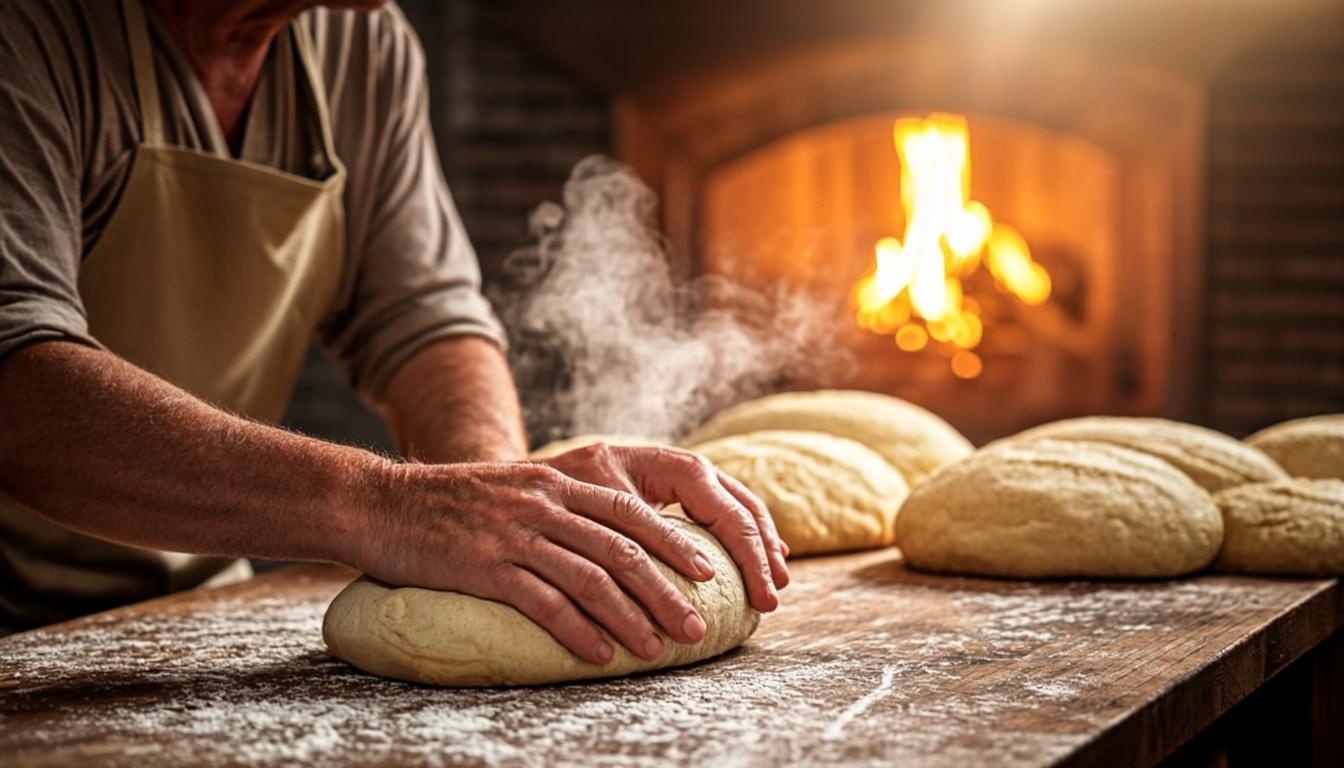 Notre boulanger au travail