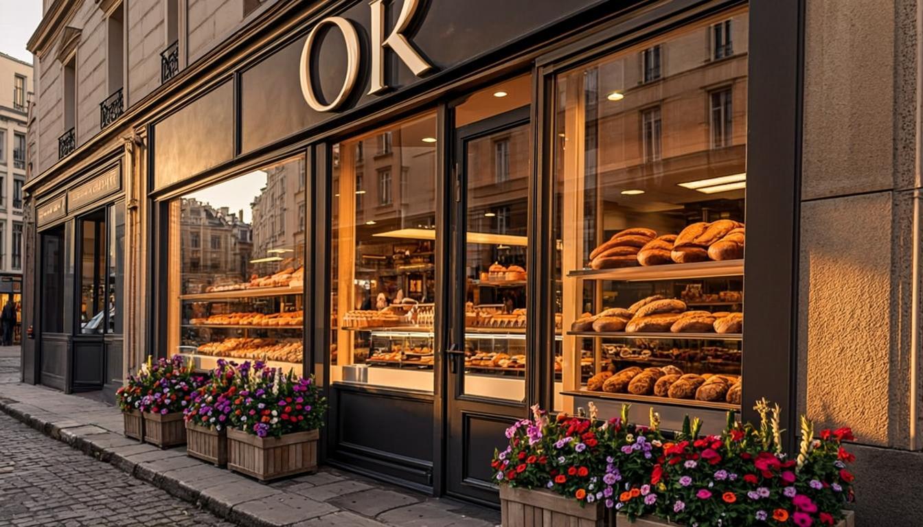 Devanture de la Boulangerie OR
